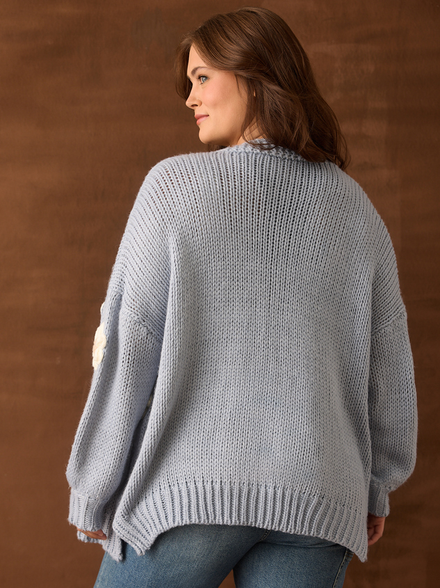 Daisy Cardigan Detail 4 - ARULA
