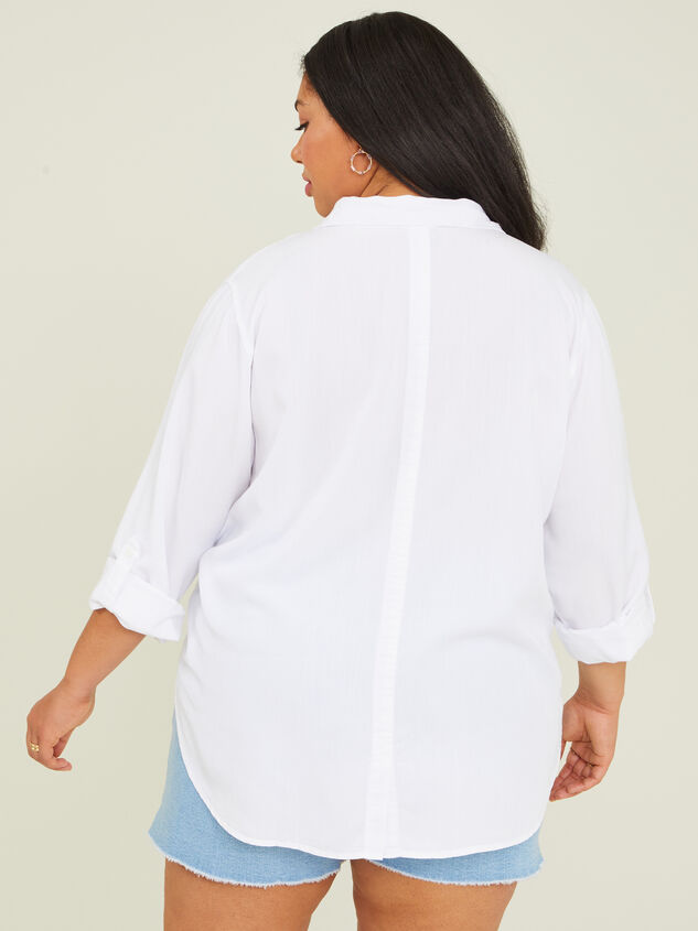 Lila Buttondown Top Detail 4 - ARULA