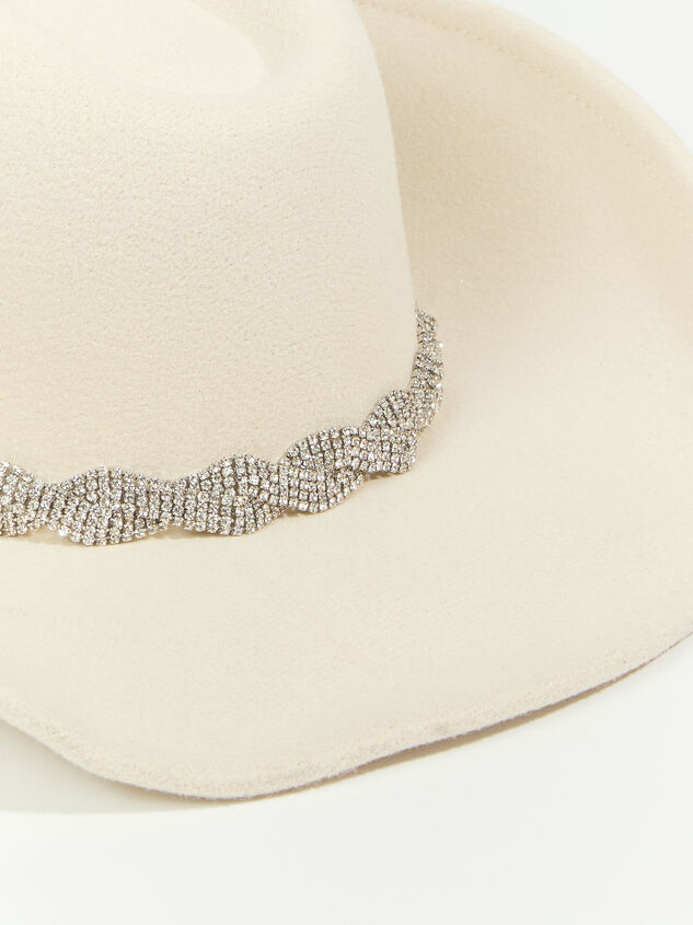 Mia Rhinestone Cowboy Hat Detail 2 - ARULA