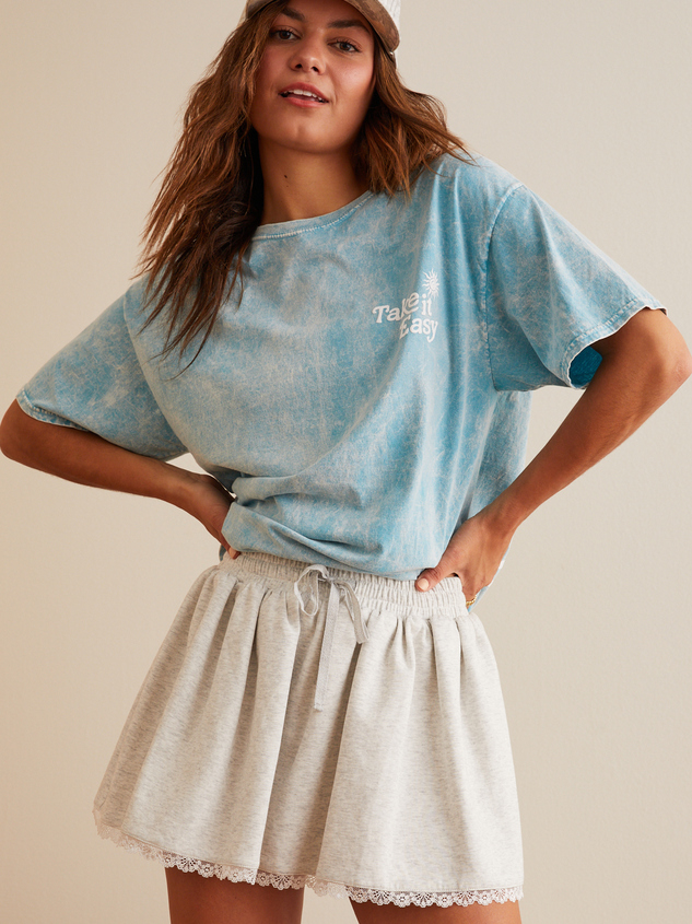 Kick Back Lace Skort - ARULA
