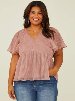 Amelia Shimmer Top - ARULA