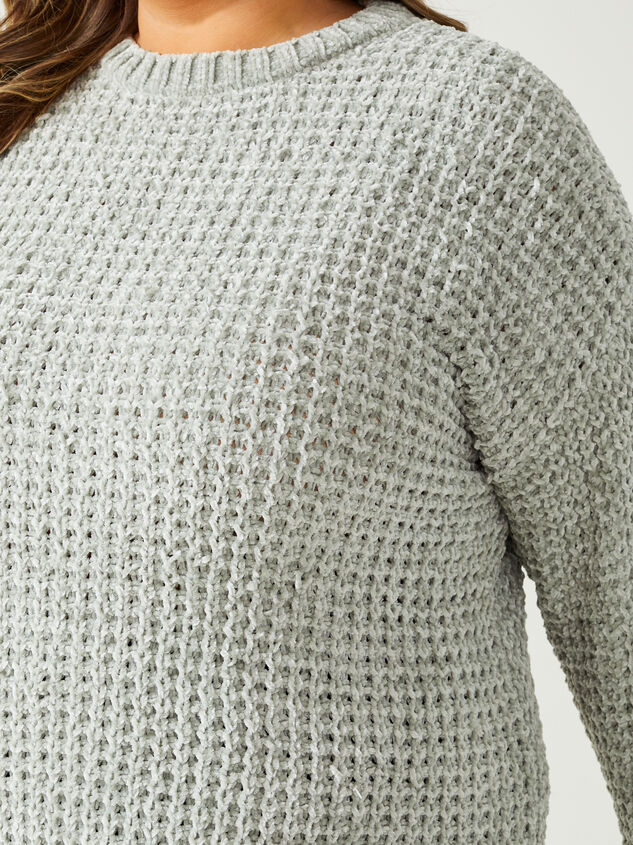 Larkin Tunic Sweater Detail 4 - ARULA