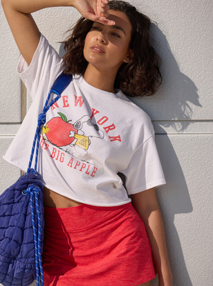 Peanuts Big Apple Boxy Tee - ARULA - 