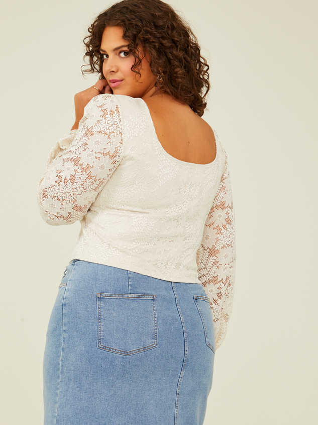 Livia Lace Corset Top Detail 5 - ARULA