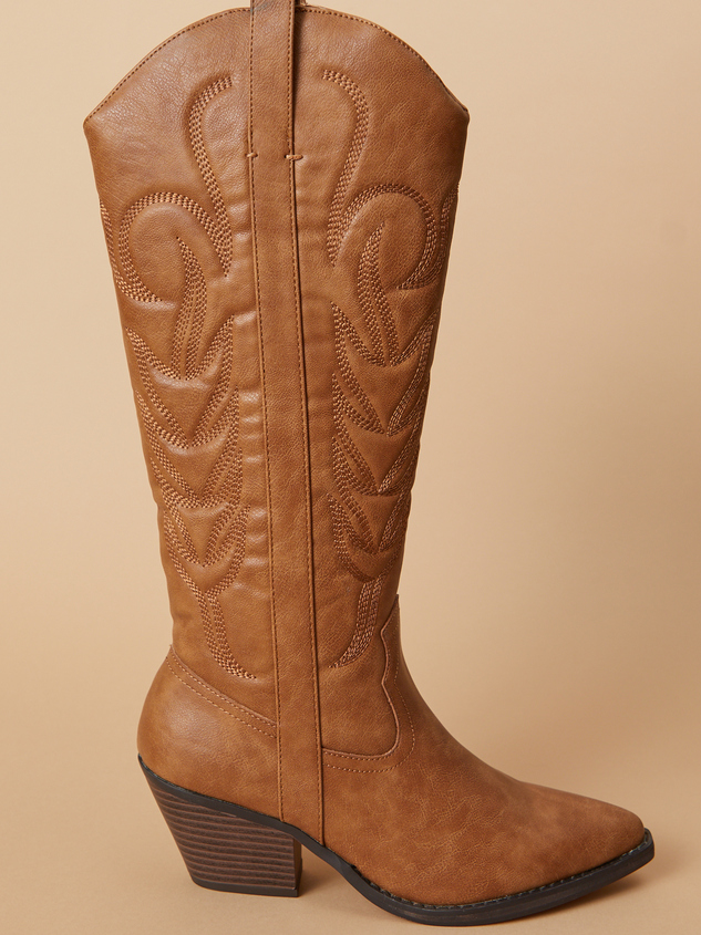 Dixie Western Boots By Matisse Detail 2 - ARULA