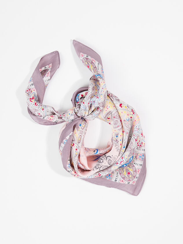Pink Paisley Bandana - ARULA
