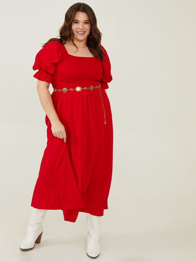 Luna Maxi Dress Detail 5 - ARULA