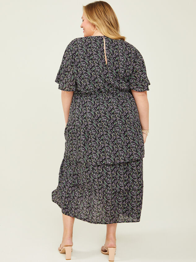 Tallulah Midi Dress Detail 3 - ARULA