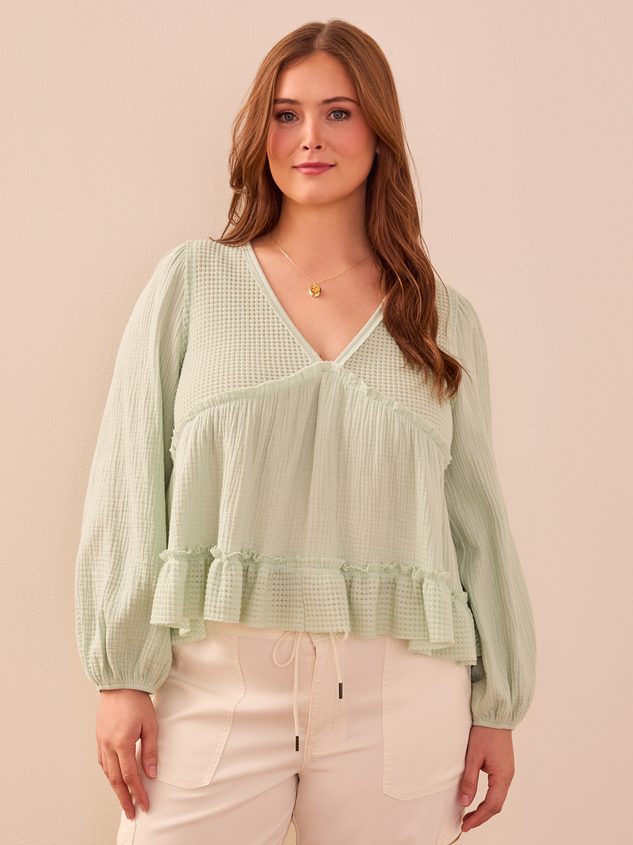 Kassia Thermal Top Detail 2 - ARULA
