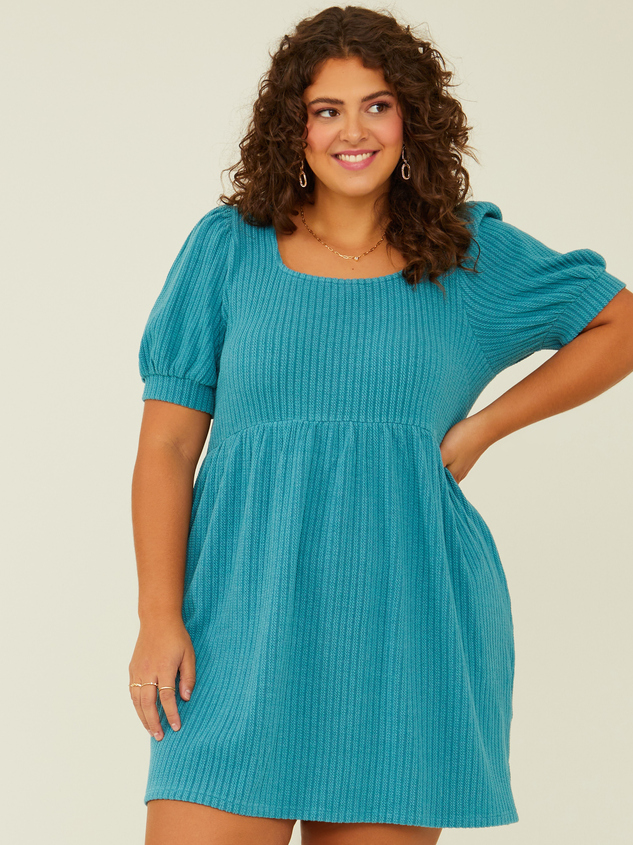 Sable Knit Dress Detail 2 - ARULA