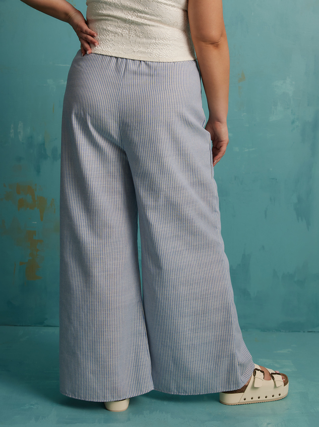 Bethany Linen Pants Detail 4 - ARULA