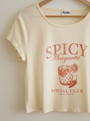 Spicy Marg Baby Tee - ARULA