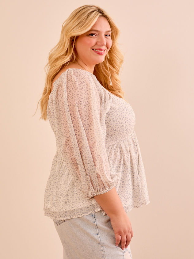 Brynnlee Peplum Top Detail 3 - ARULA