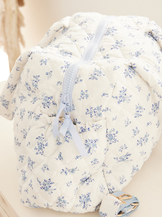 Floral Tote Bag Detail 2 - ARULA