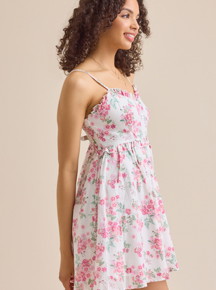 Jill Floral Mini Dress - ARULA