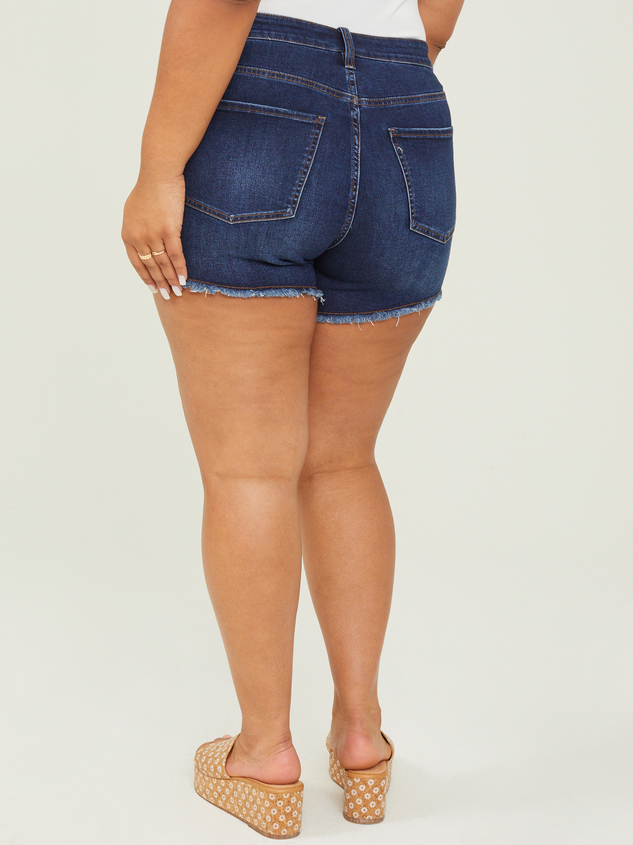 Cheyenne Denim Shorts Detail 5 - ARULA