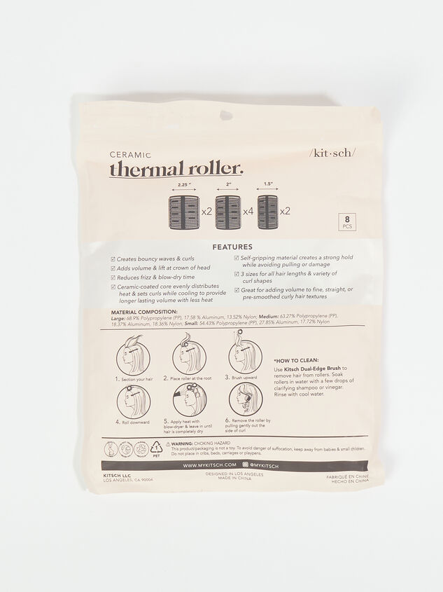 Ceramic Thermal Hair Rollers Detail 3 - ARULA