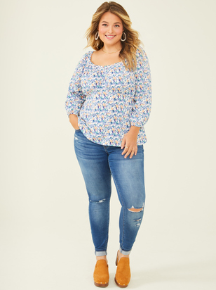 Live In 3 Button Jeans - ARULA