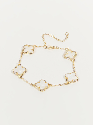 Pearl Clover Bracelet - ARULA