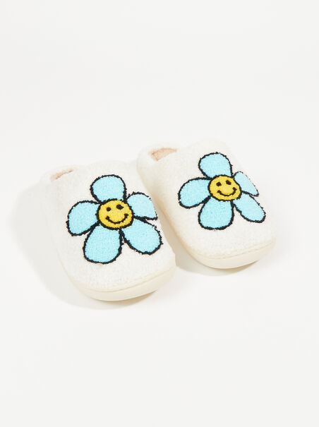 Smiley Daisy Slippers - ARULA