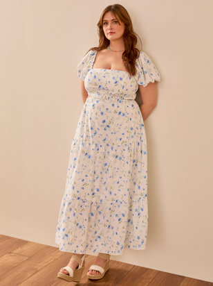 Rosie Floral Maxi Dress - ARULA