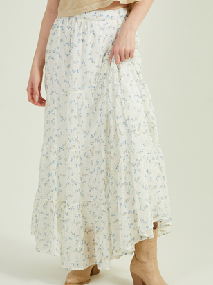 Kinny Floral Maxi Skirt - ARULA