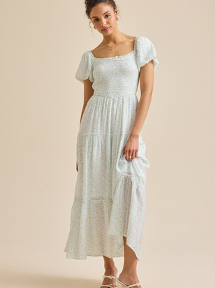 Evelyn Floral Maxi Dress - ARULA - 