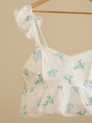 Maddy Floral Crop - ARULA
