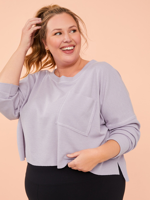 All Day Waffle Knit Top - ARULA