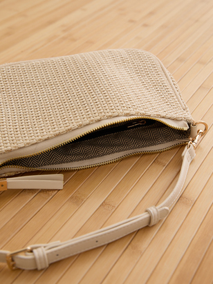 Woven Shoulder Bag - ARULA