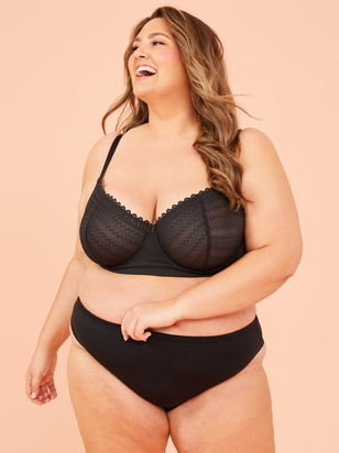 Mid and Plus Sizes Bras and Bralettes