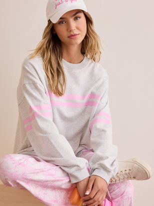 Perfect Storm Striped Sweatshirt - ARULA