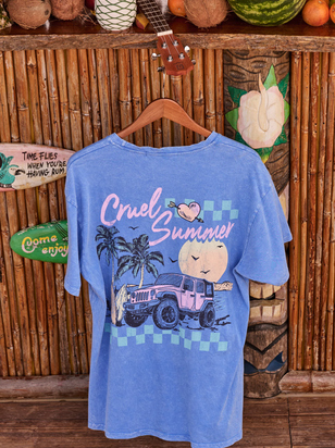 Cruel Summer Oversized Tee - ARULA - 