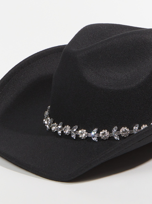 Ivy Rhinestone Cowgirl Hat - ARULA