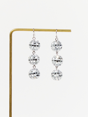 Tiered Disco Ball Earrings - ARULA