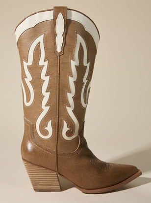 Ida Cutout Western Boot - ARULA