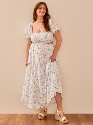 Rosie Floral Maxi Dress - ARULA - 