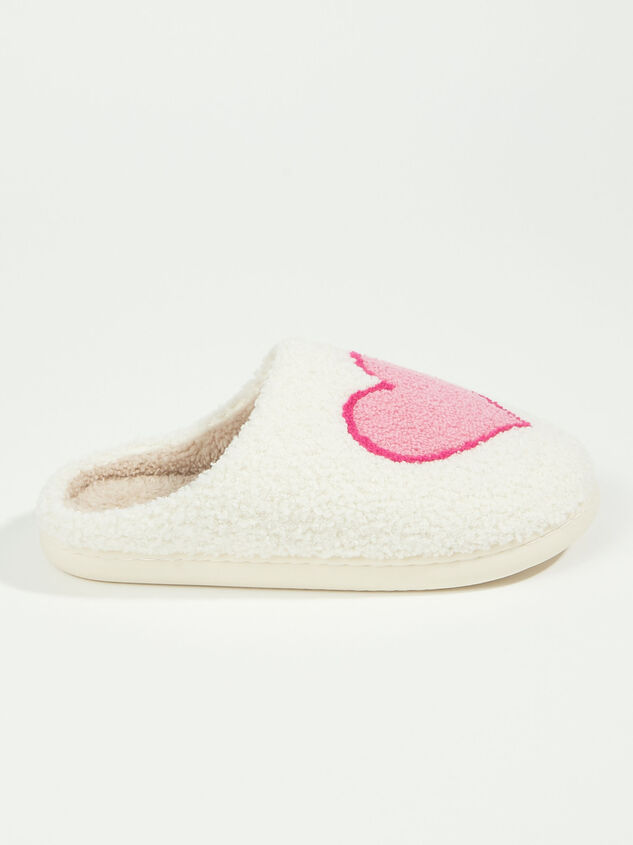 Heart Slippers Detail 2 - ARULA