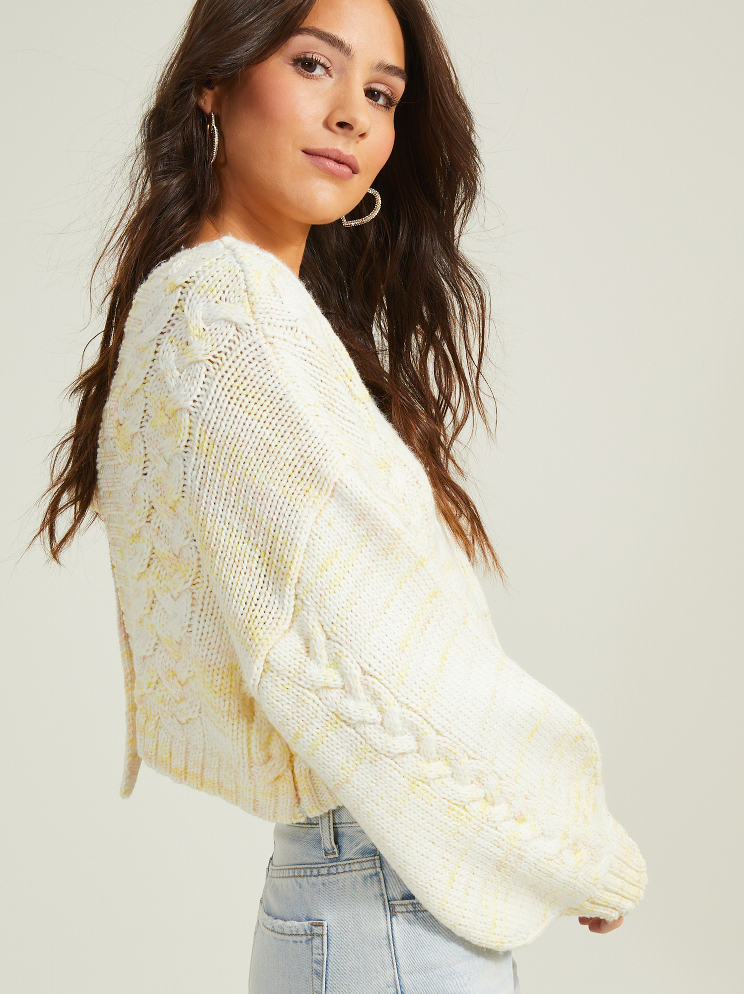 Tie store back cardigan