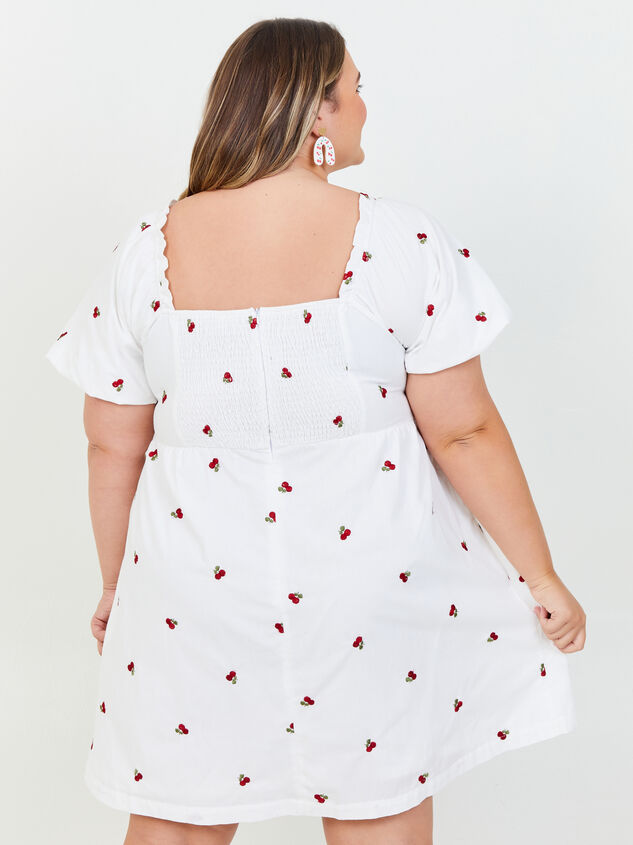 Sweet Cherry Dress Detail 3 - ARULA