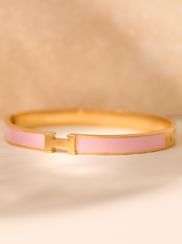 H Bangle Bracelet - ARULA