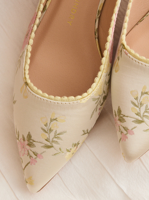 Mango Slingback Flats - ARULA