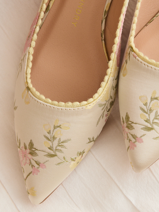 Mango Slingback Flats Detail 2 - ARULA