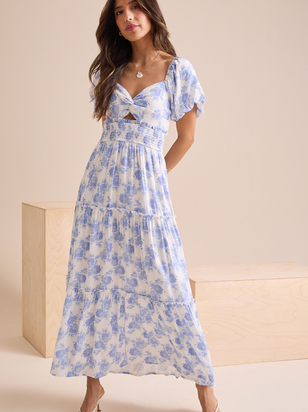 Nalia Floral Maxi Dress - ARULA