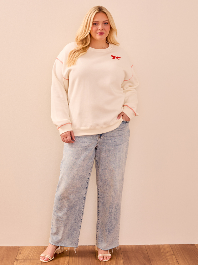 Love Note Pullover Detail 2 - ARULA