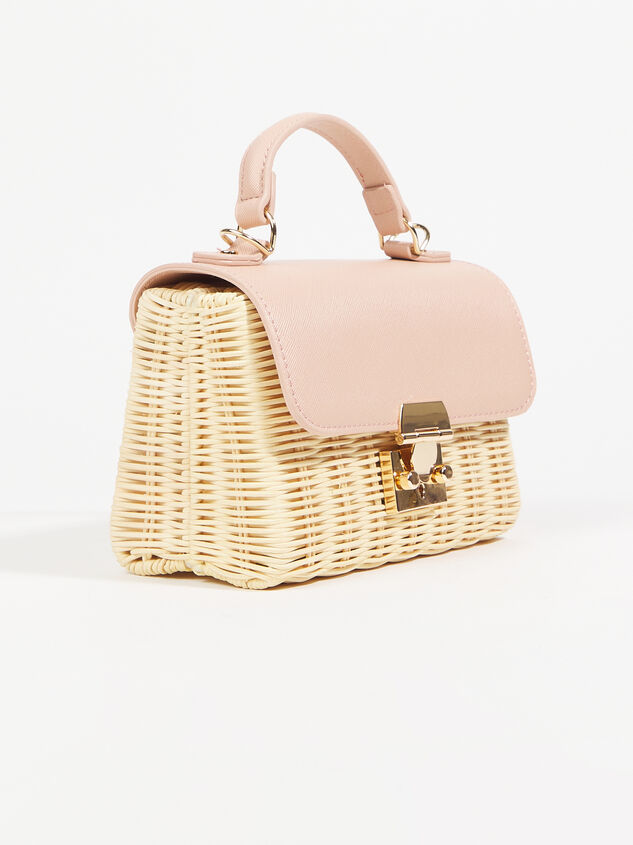 Juno Straw Crossbody Detail 3 - ARULA