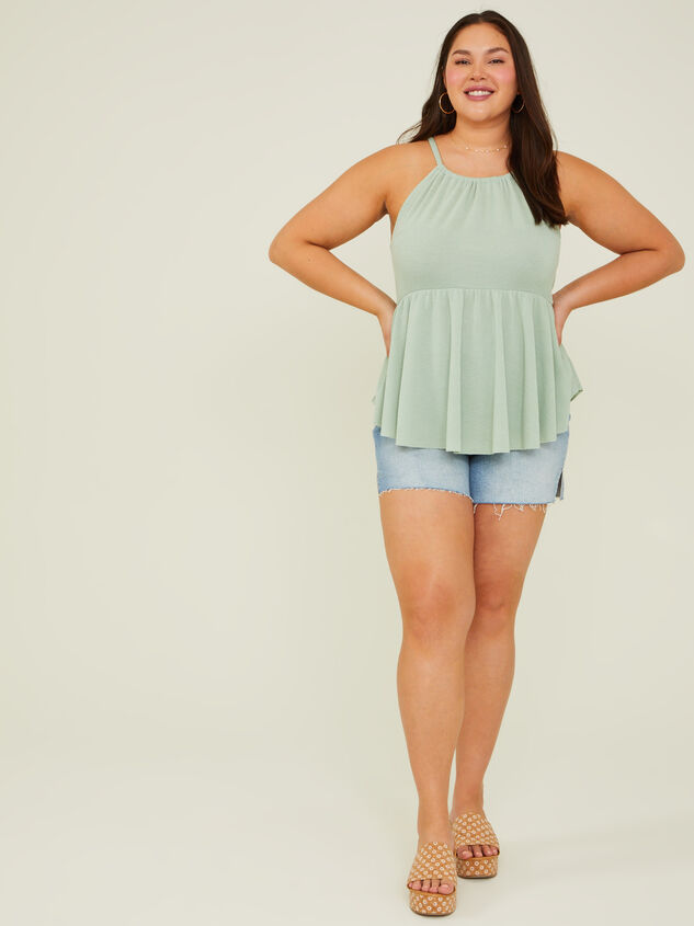 Skyler Denim Shorts Detail 2 - ARULA