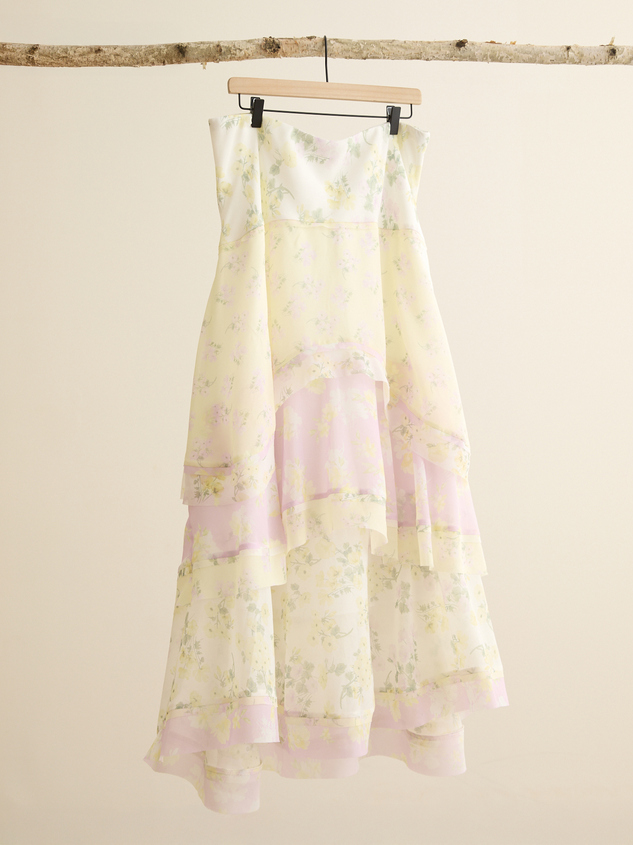 Bellani Tiered Midi Skirt - ARULA
