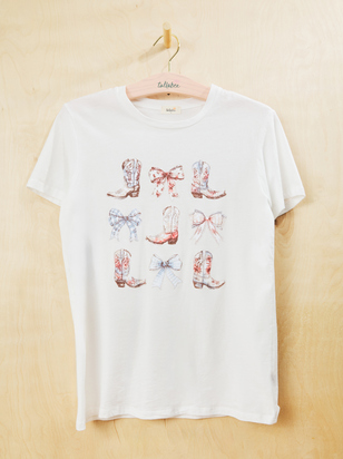 Boots and Bows Mama Tee - ARULA - 