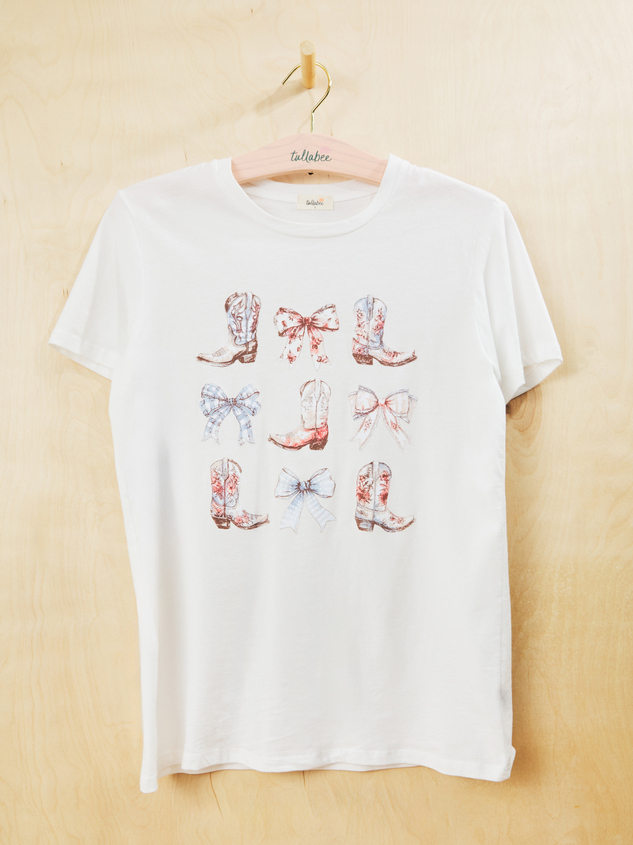 Boots and Bows Mama Tee - ARULA